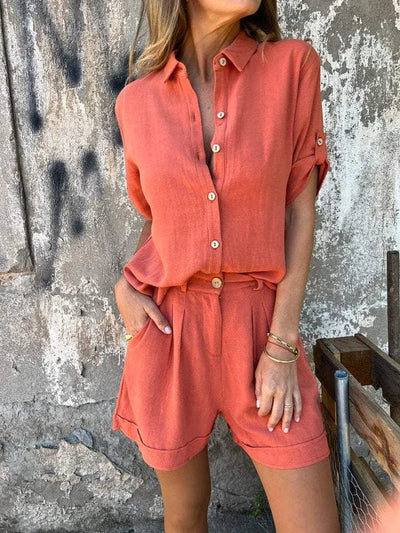 Celine Linen Summer Set