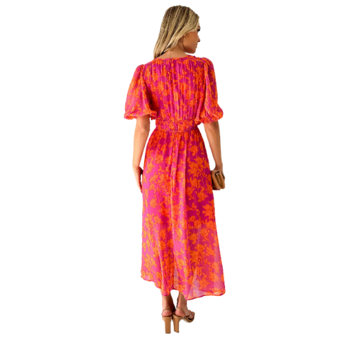 Brenda's Blossom Midi Dress