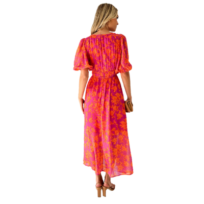 Brenda's Blossom Midi Dress
