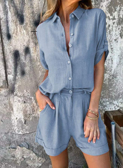 Celine Linen Summer Set