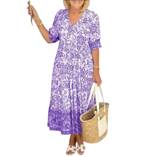 Izzie Elegant Floral Dress